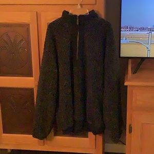 Elements mens quarter zip fleece, size L